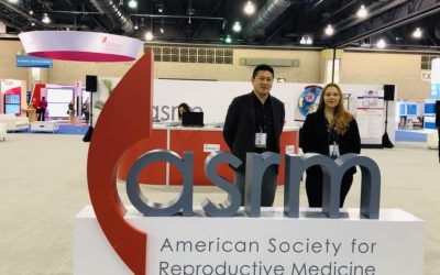 参加美国最大的生殖展